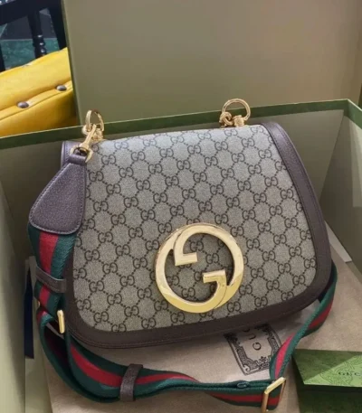 Gucci Blondie Bag Brown Side