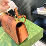 Gucci Blondie Medium Top Handle Bag Brown - Image 6