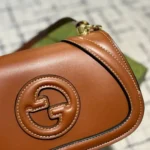 Gucci Blondie Mini Shoulder Bag Brown - Image 4