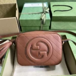 Gucci Blondie Small Shoulder Bag Brown - Image 8