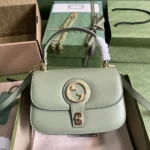 Gucci Blondie Top Handle Bag Light Green - Image 8