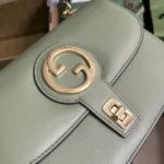 Gucci Blondie Top Handle Bag Light Green - Image 6