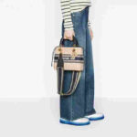 Dior Medium Lady Dior Rattan Bag Blue Dior Oblique Jacquard - Image 6