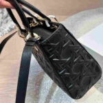 Dior Medium Lady Dior Cannage Bag Black - Image 2