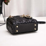 Dior Micro Lady Dior Bag in Black - Image 5