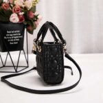 Dior Micro Lady Dior Bag in Black - Image 7