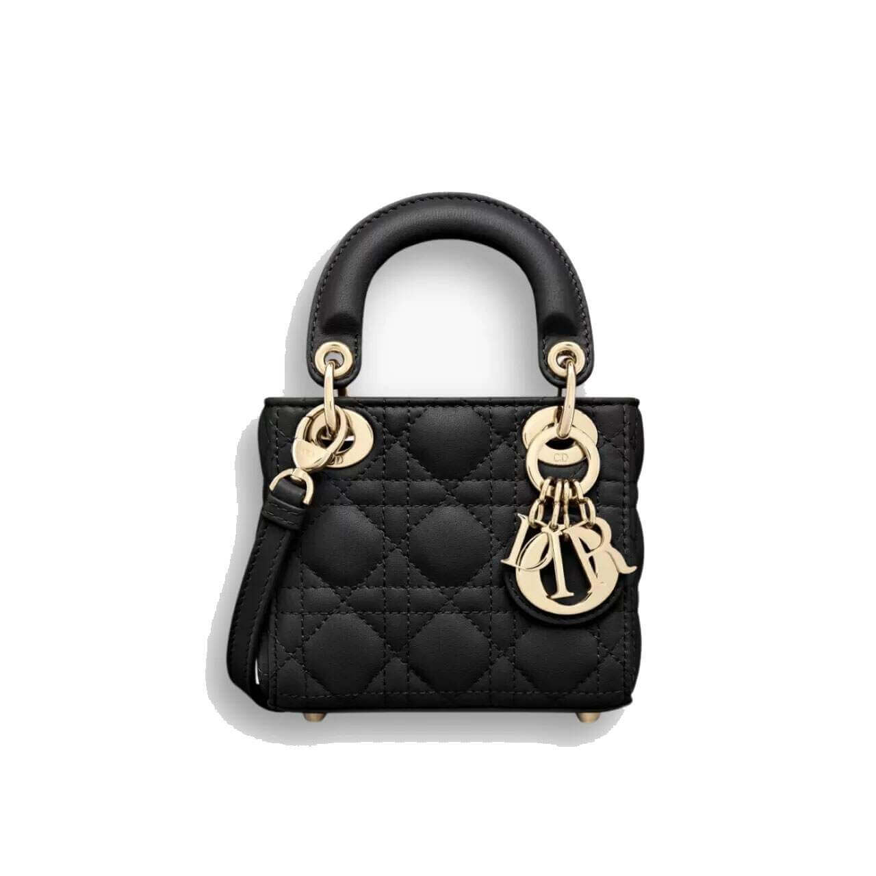 Dior bag Dior Micro Lady Dior Bag in Black - Image 1