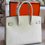 Hermès Birkin Gris Perle Tote with Gold Hardware - Image 2