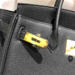 Hermes Birkin Black Togo Top Handle Bag - Image 5