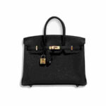 Hermes Birkin Black Togo Top Handle Bag