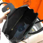 Hermes Birkin Black Togo Top Handle Bag - Image 3