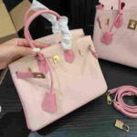 Hermes Birkin Sakura Pink Designer Bag - Image 2
