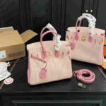 Hermes Birkin Sakura Pink Designer Bag - Image 5