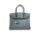 Hermes Birkin Epsom Blue Silver Hardware