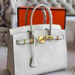 Hermès Birkin Gris Perle Tote with Gold Hardware - Image 5