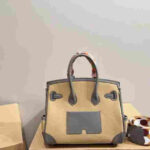Hermes Birkin Cargo Mousse Ecorce Toile Silver Hardware - Image 3
