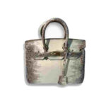 Hermes Birkin Blanc Himalaya Luxury Crocodile Bag with PHW