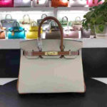 Hermes Birkin Togo Leather Beige Brown Top Handle Bag - Image 2