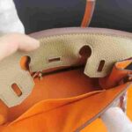 Hermes Mini Birkin Multicolor Epsom Leather Bag - Image 4
