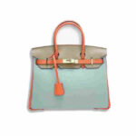Hermes Mini Birkin Multicolor Epsom Leather Bag