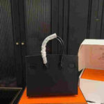Hermes Birkin Faubourg Midnight So Black PVD Hardware - Image 4