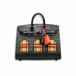 Hermes Birkin Faubourg Midnight So Black PVD Hardware