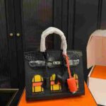 Hermes Birkin Faubourg Midnight So Black PVD Hardware - Image 5