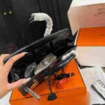 Hermes Birkin Faubourg Midnight So Black PVD Hardware - Image 6