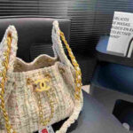 Chanel 25 Small Tweed Multicolor Gold Hardware Handbag - Image 2
