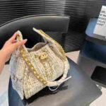 Chanel 25 Small Tweed Multicolor Gold Hardware Handbag - Image 6