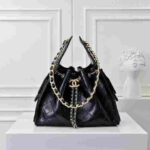 Chanel Small Black Quilted Leather bag - Image 3