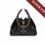 Chanel Small Black Quilted Leather bag