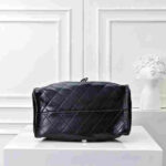 Chanel Small Black Quilted Leather bag - Image 6