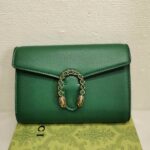 Gucci Dionysus Mini Chain Shoulder Green Leather Bag - Image 5