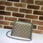 Gucci Dionysus Mini GG Supreme Shoulder Beige Bag - Image 3