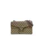Gucci Dionysus Mini GG Supreme Shoulder Beige Bag