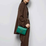 Gucci Dionysus Mini Chain Shoulder Green Leather Bag - Image 6