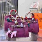 Hermès Birkin Anemone Epsom Gold Hardware bag - Image 2