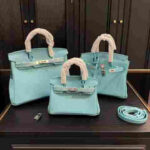 Hermès Birkin Paon Blue Epsom Leather Top Handle Bag - Image 2