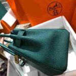 Hermes Birkin Malachite Togo Gold Hardware Bag - Image 5