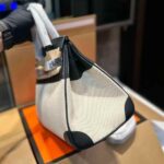 Hermes Birkin Toile H Black Palladium Hardware bag - Image 4