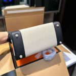 Hermes Birkin Toile H Black Palladium Hardware bag - Image 2