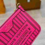 Louis Vuitton Neverfull BB Bandoulière Rose Pondichery Reversible Bag - Image 3