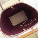 Louis Vuitton Neverfull MM Tourterelle Empreinte Leather Tote Bag - Image 2