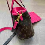 Louis Vuitton Neverfull BB Bandoulière Rose Pondichery Reversible Bag - Image 2