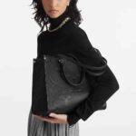 Louis Vuitton Onthego MM Monogram Empreinte Black Tote Bag - Image 3