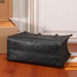 Louis Vuitton Onthego MM Monogram Empreinte Black Tote Bag - Image 2