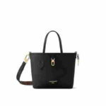 Louis Vuitton Neverfull Bandoulière Inside Out BB Black Reversible Crossbody Bag - Image 4