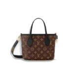 Louis Vuitton Neverfull Bandoulière Inside Out BB Black Reversible Crossbody Bag