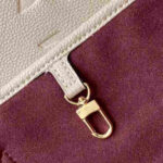 Louis Vuitton Neverfull MM Tourterelle Empreinte Leather Tote Bag - Image 4